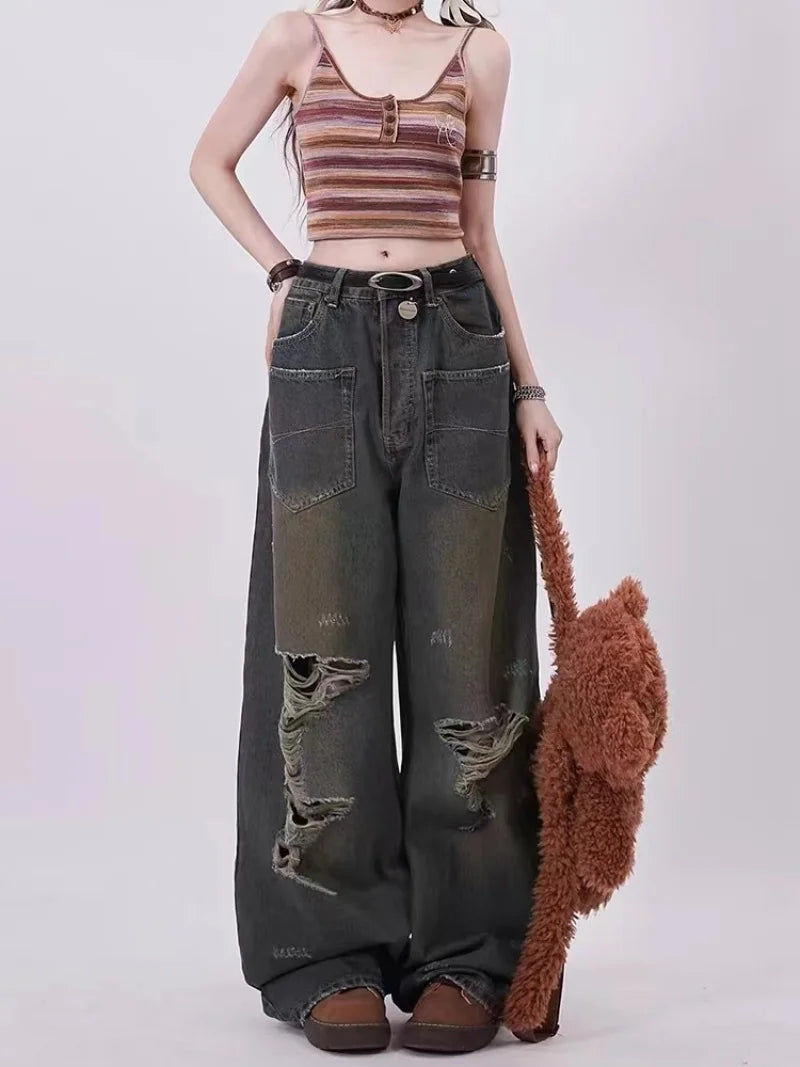 PANTALON BAGGY RIPPED OFF