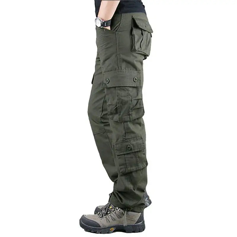 Dark Green Cargo Pants